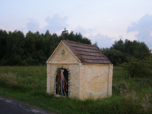 Grobla, kapliczka.