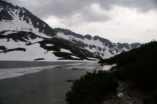 Dolina Piciu Staww - widok ze schroniska