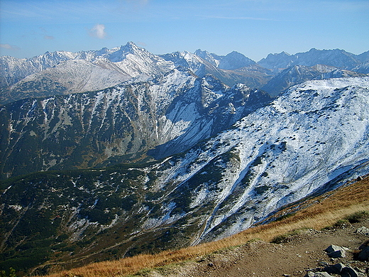 Panorama z Czerwonych Wierchw