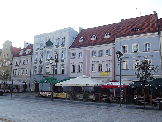 Kamienice na rynku w Gliwicach