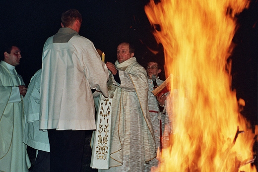 Kazimierz Dolny - święcenie ognia