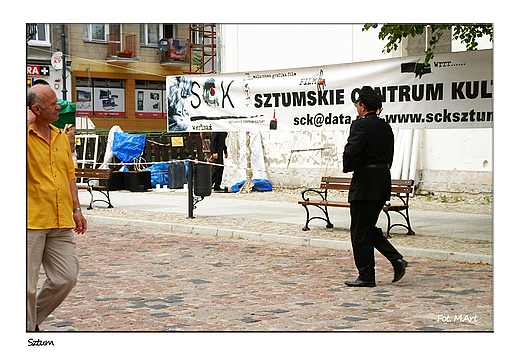 Sztum - teatry uliczne w Sztumie