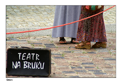 Sztum - teatry uliczne w Sztumie
