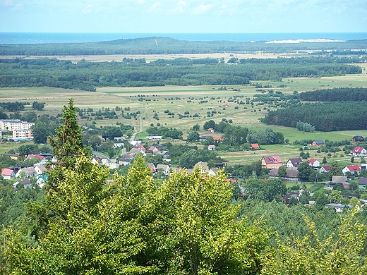 Smodzino- widok z Rowokou.