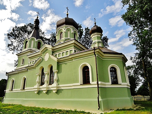 Cerkiew prawosławna p.w.Opieki Matki Bożej-Bończa 1878-80