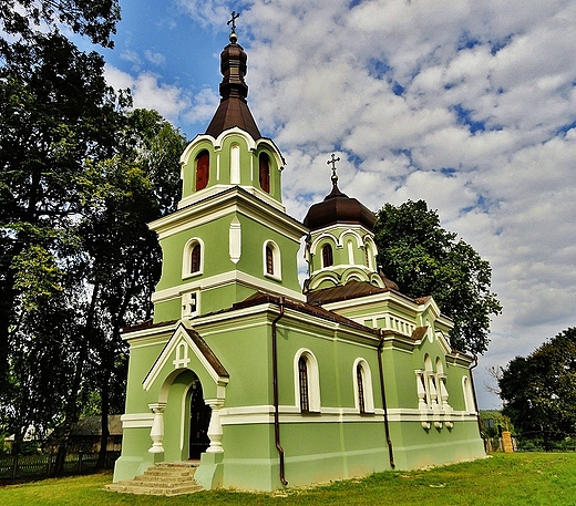 Cerkiew prawosawna p.w.Opieki Matki Boej-Bocza 1878-80