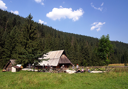 Zakopane. Dolina Kocieliska. Gralska chata.