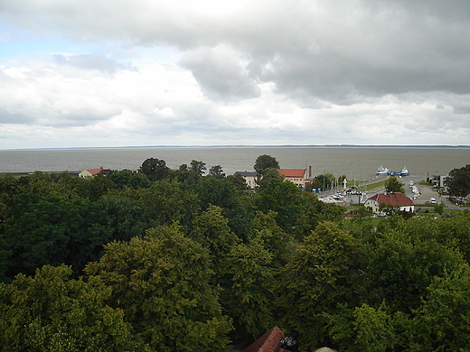 Frombork z wiey widokowej