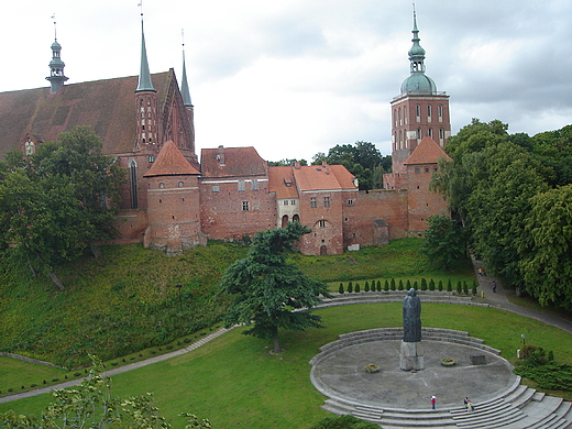 Frombork z wiey widokowej