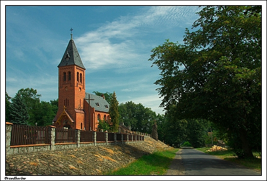 Przedborw - koci p.w. w. Idziego z 1897r.