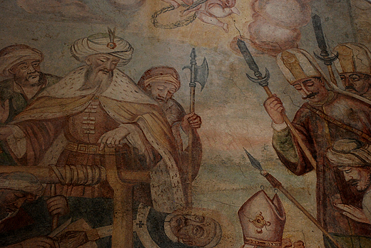 wity Krzy - malowida w klasztornych krugankach