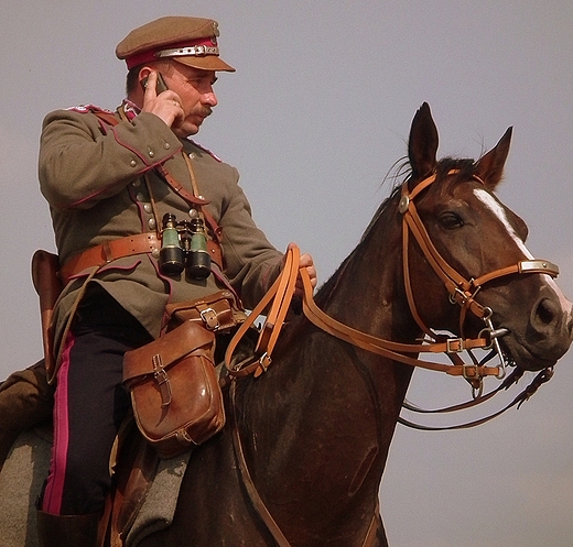 Rekonstrukcja bitwy pod Komarowem z 1920r, ostatni telefon i zaczynamy.