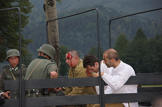 Westerplatte poudnia -rekonstrukcja 25.08.2012 r. - po walce