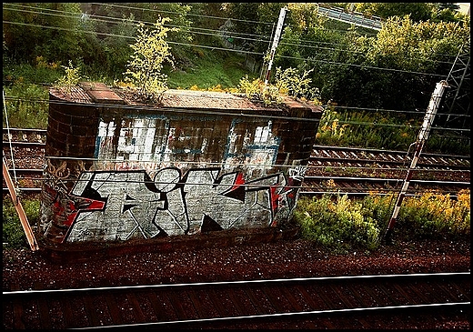 kolejowe graffiti