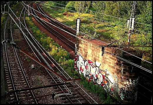 Kolejowe graffiti