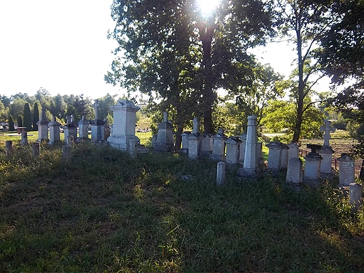 Cmentarz prawosawny, obecnie cz cmentarza parafialnego
