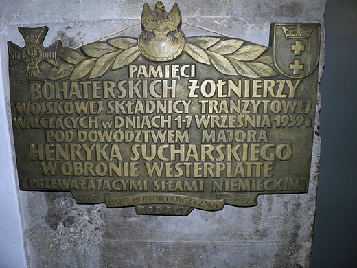 TABLICA PAMITKOAWA WESTERPLATTE