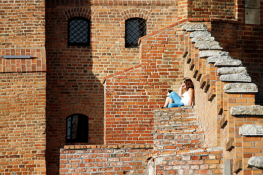Grudziądz - odpoczynek przy gotyckich murach