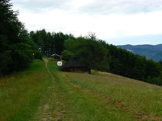 Kurna chatka babci Ludwiki na Poczekaju.