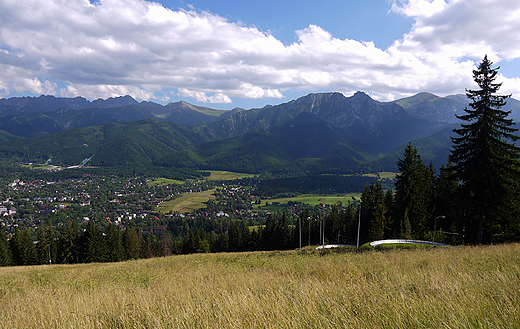 Panorama Tatr z Gubawki.