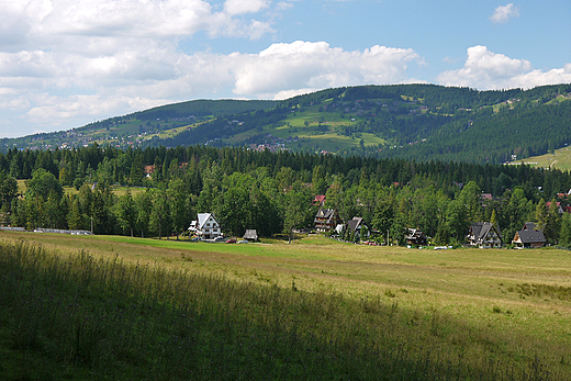 Zakopane. Widok na Butorowy Wierch 1160mnpm.