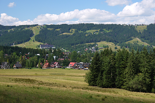 Panorama Pasma Gubaowskiego z Kocieliska.