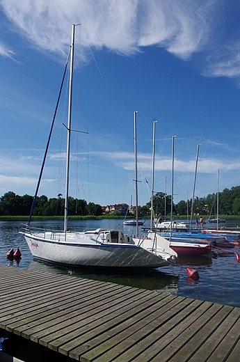 Przysta jachtowa w Barlinku