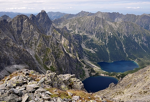 W drodze na Rysy. Tatry