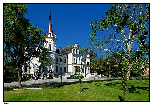 Tarce - renesansowy paac Ostrorogw-Gorzeskich z II poowy XIXw.
