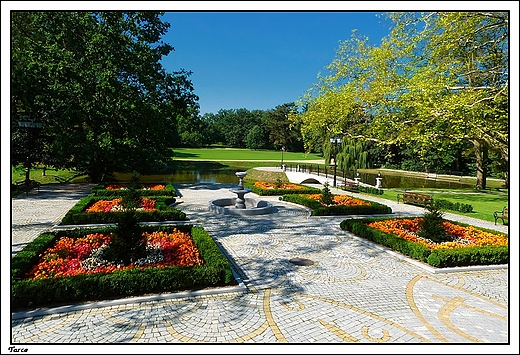 Tarce - park okalajcy renesansowy paac Ostrorogw-Gorzeskich z II poowy XIXw.