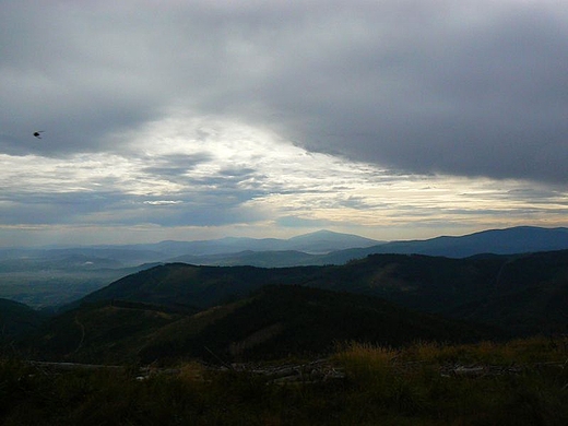 Babia i Pilsko z Malinowskiej skay.