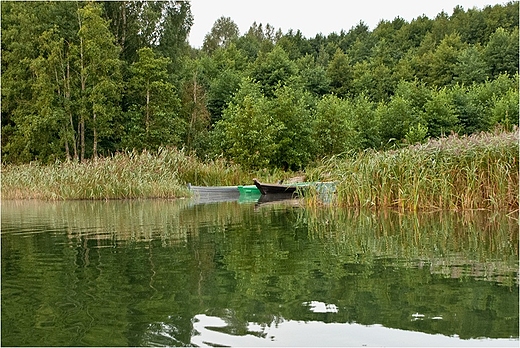 Jezioro Wigry w Zaktach.