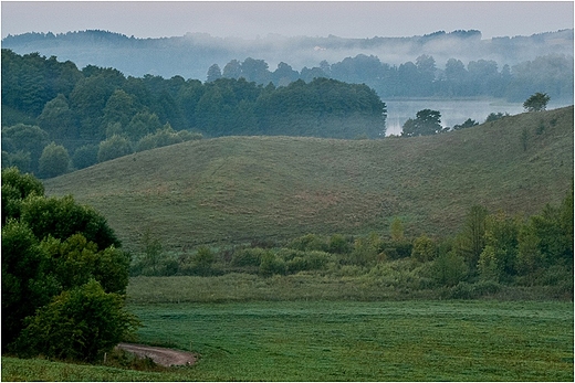 Suwalski Park Krajobrazowy.Jezioro Szurpiy.