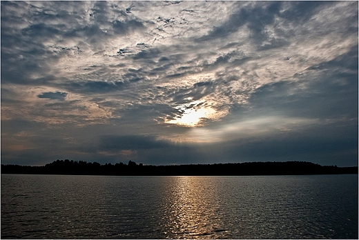 Jezioro Wigry.Plos Zaktowski.