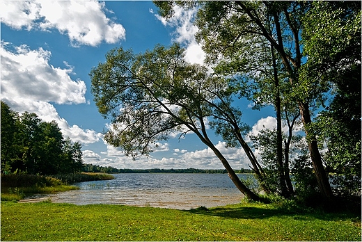 Jezioro Geret w Gibach.