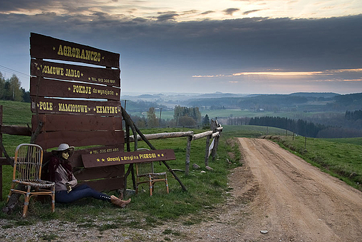 Suwalskie klimaty. Poranek w Suwalskim Parku Krajobrazowym.