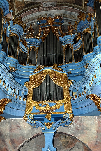 Archiopactwo Cystersw w Jdrzejowie. Barokowe organy.