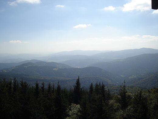 Z wiey widokowej na Mogielnicy