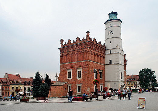 Sandomierz. Gotycki ratusz.