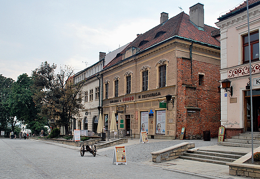 Sandomierz. Fragment rynku.