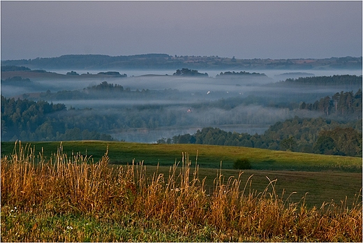 Suwalski Park Krajobrazowy. Okolice jeziora Gulbin.