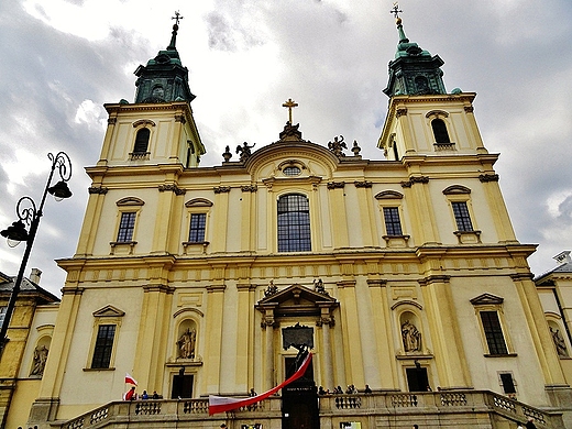 Warszawa-Krakowskie Przedmiecie: Koci w. Krzya