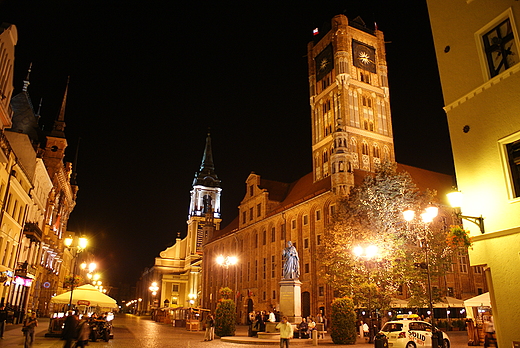 Rynek Staromiejski od strony ul. Szerokiej w Toruniu