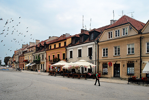 Sandomierz. Fragment Rynku.