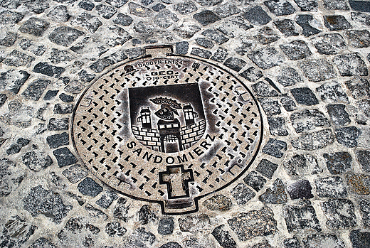 Sandomierz. Oryginalna pokrywa.