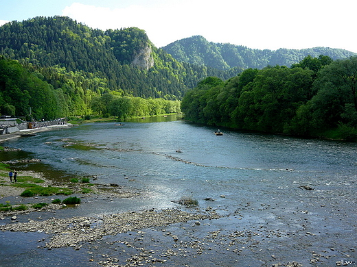 Pieniny - widok ze Szczawnicy