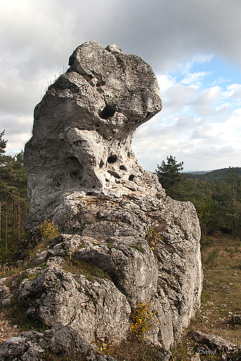 Rezerwat Gra Zborw - skalny ostaniec