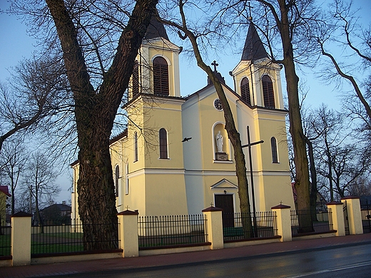 Borzcin Duy. Koci par. pw.w.Wincentego Ferreriusza .