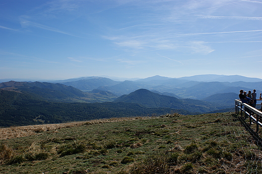 Widok na Bieszczady Wschodnie