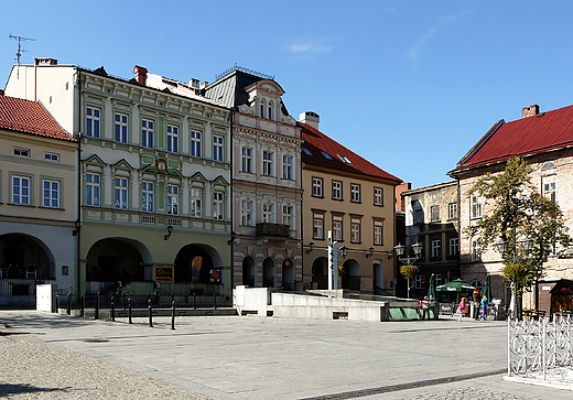 Bielsko-Biaa. Kamieniczki w rynku.